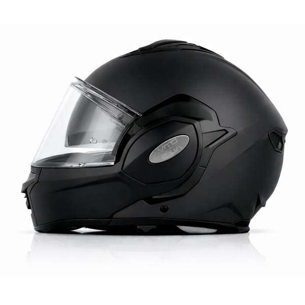 Klapphelm - VITO REVERSE - schwarz-matt